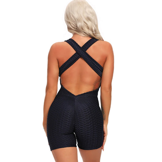 Enterizo Deportivo Backless para Yoga y Fitness - Image 20