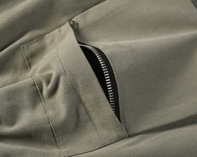 Shorts Militares con Cintura Elástica y Bolsillos con Parches - Image 12