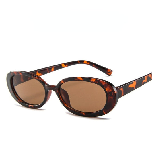 Gafas de Sol Ovaladas Trend Cow Print - Marco Pequeño Estilo Instagram - Image 28