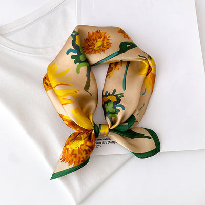 Pañuelo de Seda para Mujer - Accesorio de Moda Versátil - Image 27