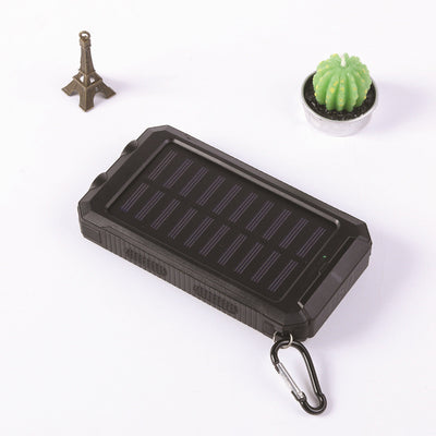 Batería Solar Portátil 20000mAh Resistente al Agua con Brújula