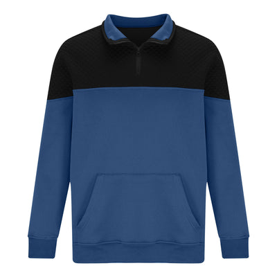 Sudadera con Capucha Color Block Casual para Hombre - Image 23