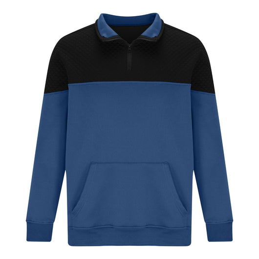 Sudadera con Capucha Color Block Casual para Hombre - Image 23
