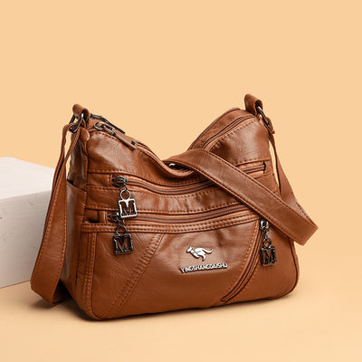Bolso de Hombro de Doble Capa para Mujer Madura – Colección Otoño Invierno