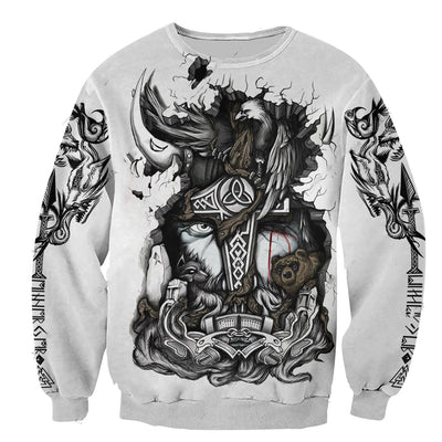 Sudadera Deportiva Holgada con Impresión 3D Digital - Image 10