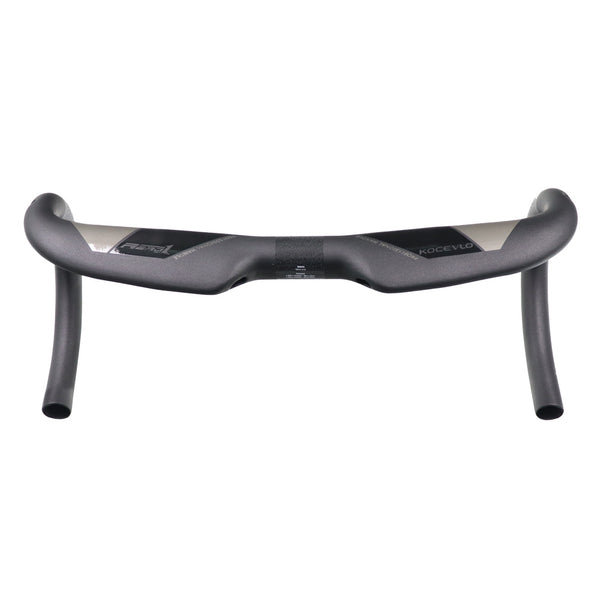 Manillar Curvo de Fibra de Carbono para Bicicleta de Ruta - Acabado Mate