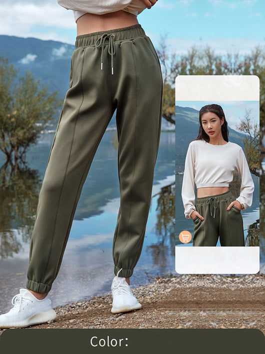 Pantalones Deportivos Mujer Holgados para Running y Fitness - Image 11