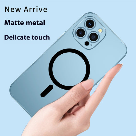 Funda Magnética para Teléfono con Marco de Metal - Image 3