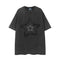 Playera Punk de Mezclilla Manga Corta para Hombre