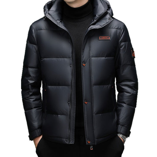 Chaqueta Casual Resistente al Viento y Frío con Capucha Desmontable - Image 5