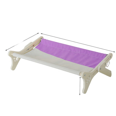 Cama Colgante de Madera Maciza para Gatos - Reposa Ventanal - Image 2