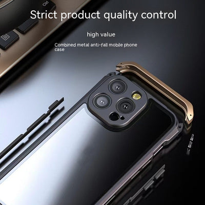Funda Protectora de Cristal y Metal Transparente - Image 12