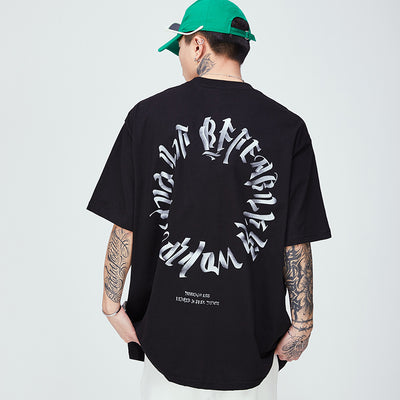 Playera Holgada de Algodón para Hombre - Estilo Trendy - Image 5