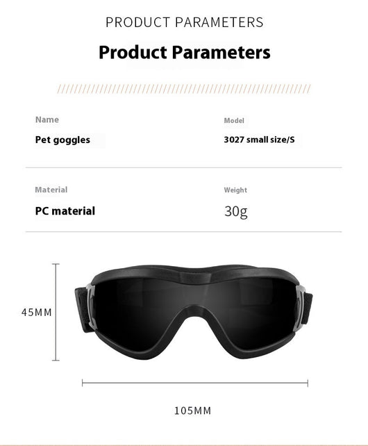 Gafas de Sol para Perros con Protección UV - Lentes Deportivas para Mascotas - Image 41