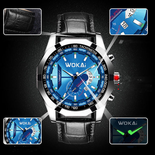 Reloj de Pulsera Calendario Acero Inoxidable - Image 8