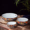 Cuenco Cerámico Octagonal Japonés para Mesa