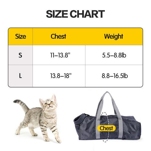 Bolsa de Transporte para Gatos Reforzada Anti Arañazos y Mordidas - Image 14