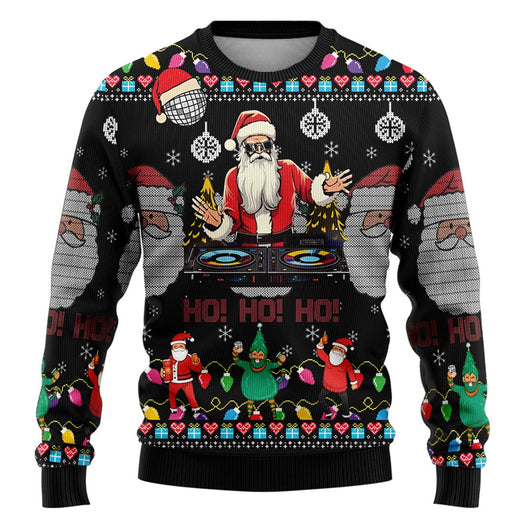 Suéter Navideño Feo Impreso en 3D para Hombre - Image 3