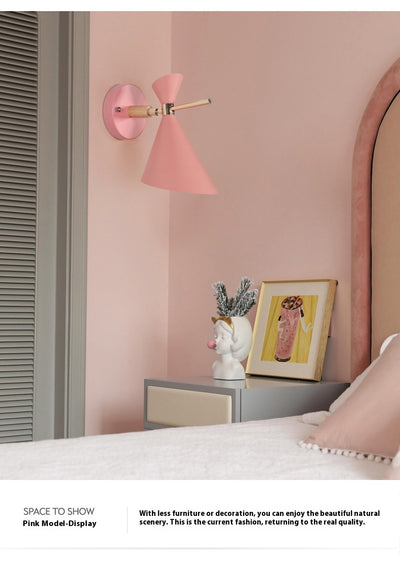 Lámpara de Pared Rosa para Dormitorio, Sala y Habitaciones de Hotel - Image 16