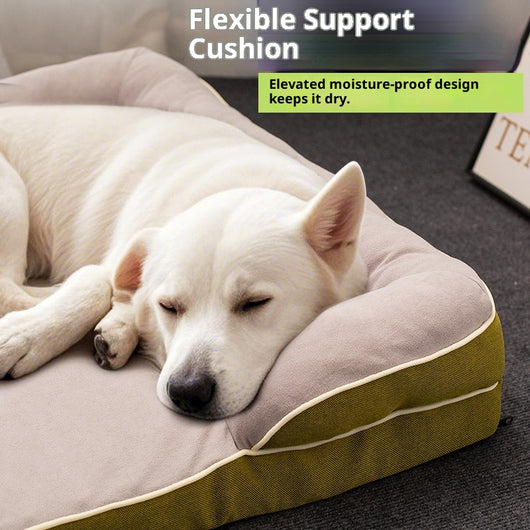 Cama Ortopédica para Mascotas de Cuatro Estaciones con Funda Removible y Lavable - Image 2