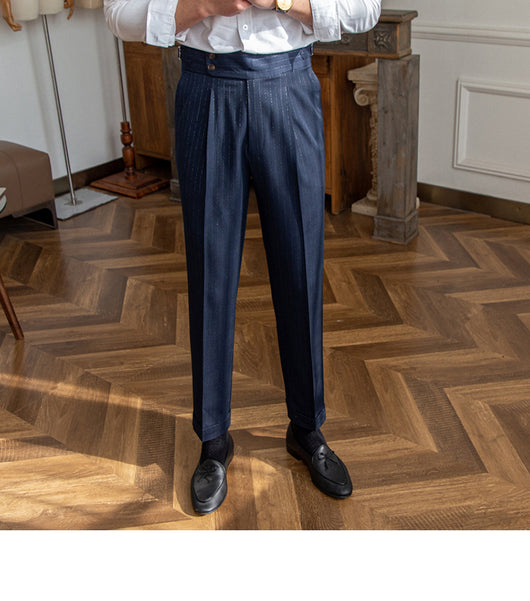 Pantalón Casual de Cintura Alta para Hombre, Recto y sin Planchado - Image 13
