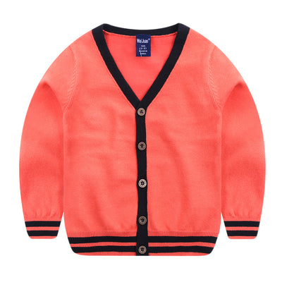 Cardigan Fino a Rayas para Niños - Image 13