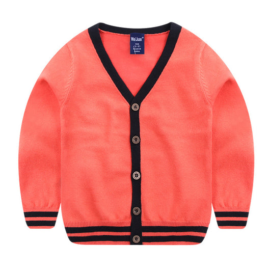 Cardigan Fino a Rayas para Niños - Image 13
