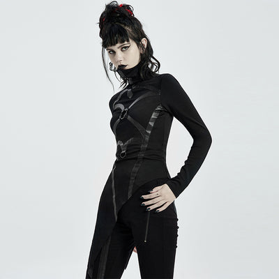 Remera Cuello Alto Cyber Steampunk Gothic - Image 8