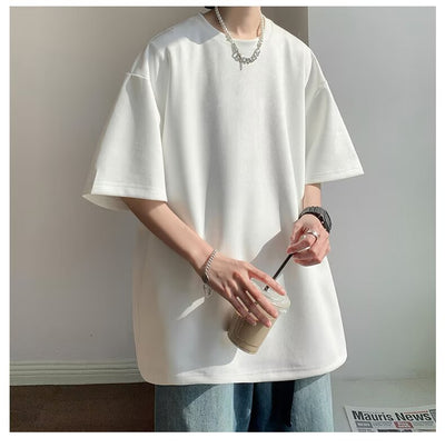 Playera Holgada Estilo Americano para Hombre - Image 20