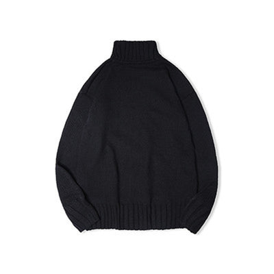 Suéter Cuello Alto Ajustado para Hombre y Adolescente - Tejido Cálido Invierno - Image 7