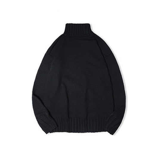 Suéter Cuello Alto Ajustado para Hombre y Adolescente - Tejido Cálido Invierno - Image 7