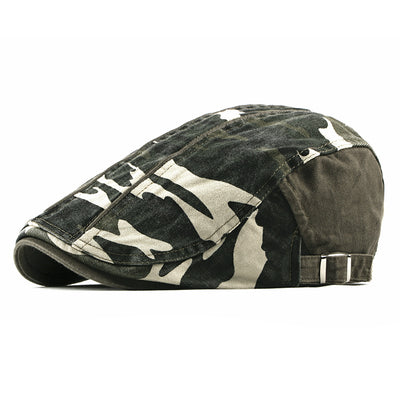 Gorra Béret Camuflaje para Hombre - Estilo Militar Lavable - Image 10