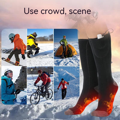 Calcetines Térmicos Deportivos Unisex con Calefacción en Pie Completo - Image 10