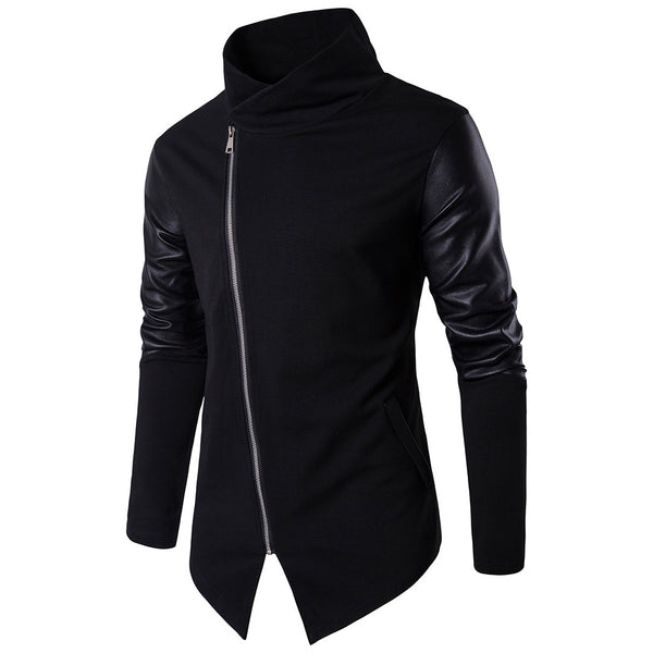 Camisa Casual con Cuello Parado Efecto Adelgazante