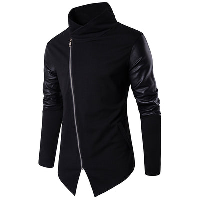 Camisa Casual con Cuello Parado Efecto Adelgazante