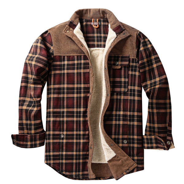 Camisa de Cuadros Talla Europea para Hombre