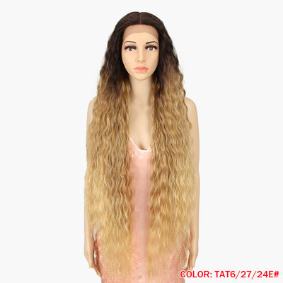 Peluca Frontal de Encaje para Mujer - Estilo Simple y Natural - Image 17