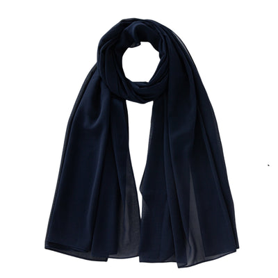 Pañuelo Burbuja de Gasa Perla en Colores Puros para Mujer - Image 53