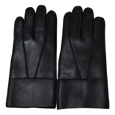 Guantes de Invierno en Lana de Oveja para Hombre - Calidez y Protección del Viento - Image 6