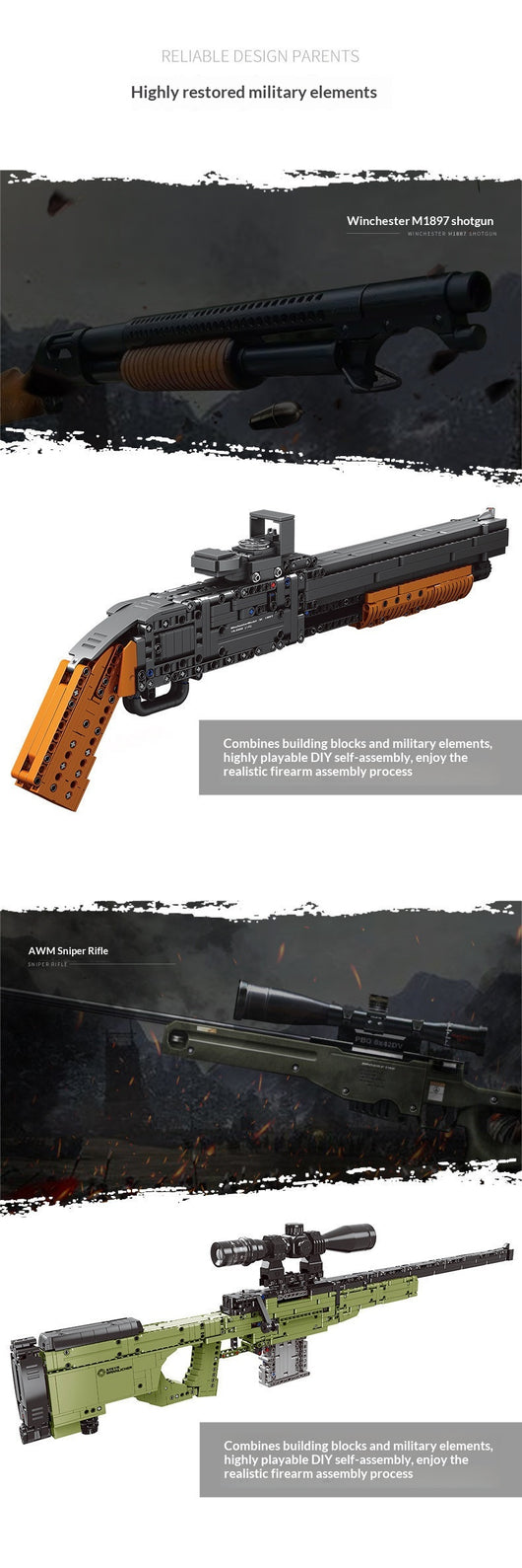 Bloques de Construcción Temática Militar con Piezas Pequeñas Encajables - Image 20