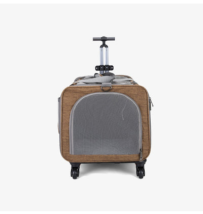 Bolsa de Transporte Plegable para Mascotas con Ruedas y Correa - Image 10