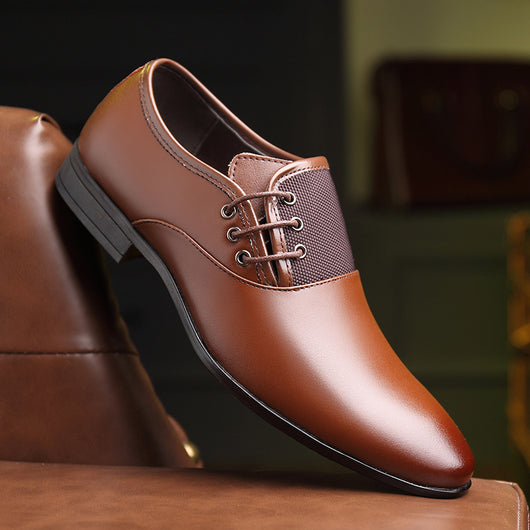 Zapatos Formales de Cuero Punta Aguda Talla 45 - Elegancia Profesional - Image 10