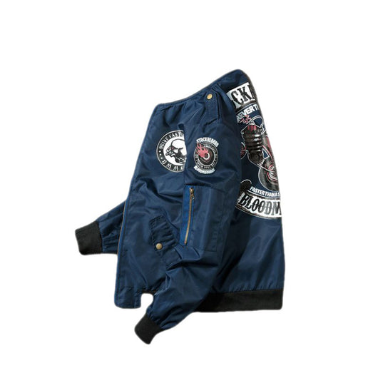 Traje de Vuelo Hombre Cuello Mao Suelto y Casual - Image 6