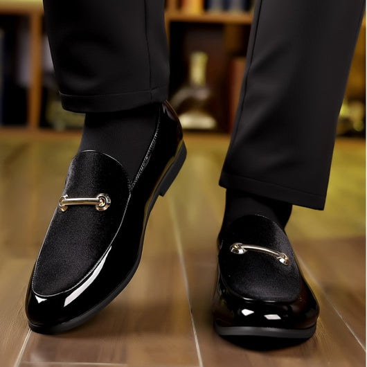 Zapatos Formales de Cuero para Hombre Talla Grande - Estilo Británico Elegante - Image 13