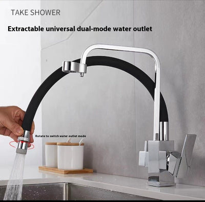 Grifo Purificador de Agua Telescópico con Tubo de Resorte para Cocina - Image 22