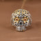 Anillo de Plata S925 Vintage Ajustable para Hombre