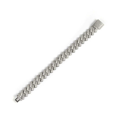 Pulsera Hip Hop Doble Fila 14mm - Estilo Urbano Premium - Image 14