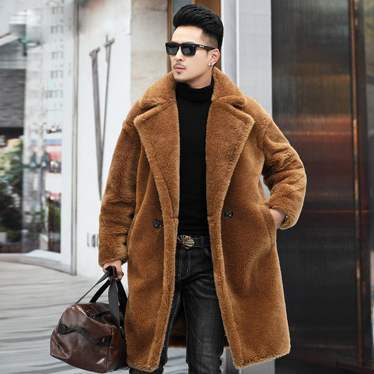 Abrigo Largo de Cachemira para Hombre - Elegancia y Calidez Invernal - Image 5