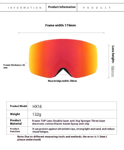 Gafas de Esquí con Doble Lente Antivaho - Protección Ocular Premium - Image 15