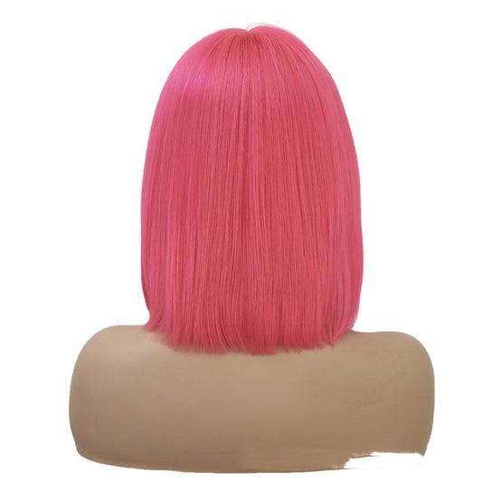 Peluca Bob con Encaje Frontal Estilo Europeo y Americano para Mujer - Image 2